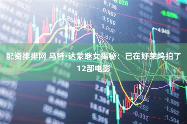 配资排排网 马特·达蒙继女揭秘：已在好莱坞拍了12部电影